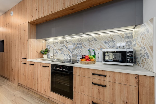 Foto van Appartement vlakbij Koneser Center - Vakantiehuis in Warszawa - Kitchen