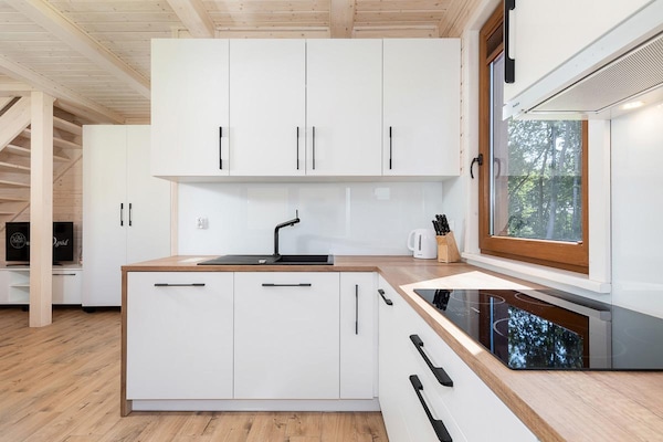 Foto van Comfortabel vakantiehuis (nr. 9), zwembad - Vakantiehuis in Rewal - Kitchen