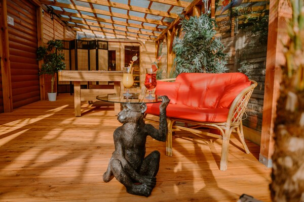 Foto van Comfortabele huizen met een spa-zone - Vakantiehuis in Wrzosowo - Wellness