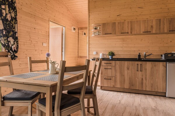 Foto van Zomerhuis in Dąbrowa aan Zee - Vakantiehuis in Świerzno - Kitchen