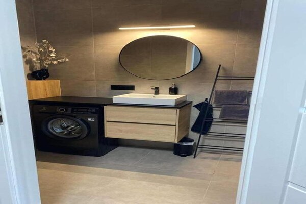 Foto van Comfortabel appartement, SPA-zone, Dziwnow - Vakantiehuis in Dziwnów - BathRoom