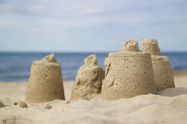 Foto van Bakstenen vakantiehuizen met twee verdiepingen - Vakantiehuis in Gaski - View
