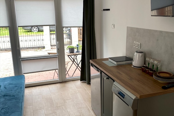 Foto van Appartement voor 2 personen vlakbij de zee - Vakantiehuis in Sarbinowo - Kitchen