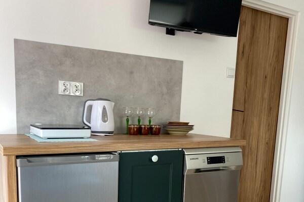 Foto van Appartement voor 3 personen vlakbij de zee - Vakantiehuis in Sarbinowo - Kitchen