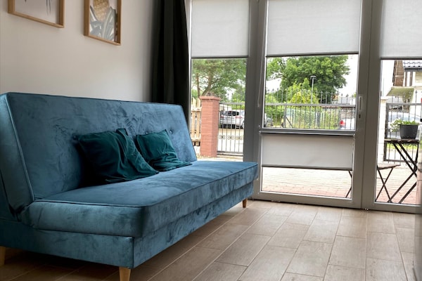 Foto van Appartement voor 3 personen vlakbij de zee - Vakantiehuis in Sarbinowo - LivingRoom