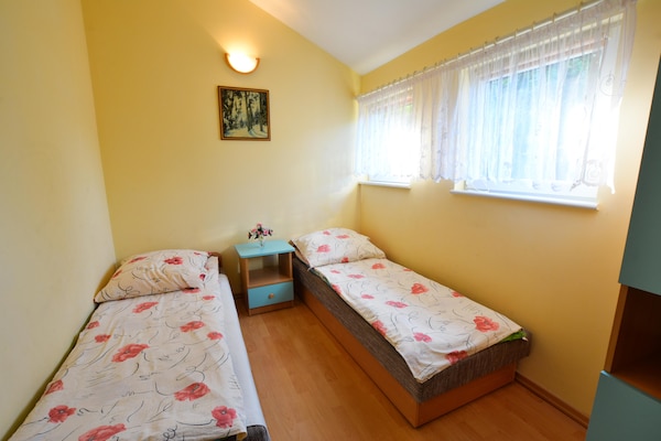 Foto van Huisje bij Rosnowskie Meer met Strand - Vakantiehuis in Rosnowo - BedRoom