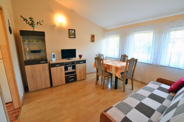 Foto van Huisje bij Rosnowskie Meer met Strand - Vakantiehuis in Rosnowo - LivingRoom