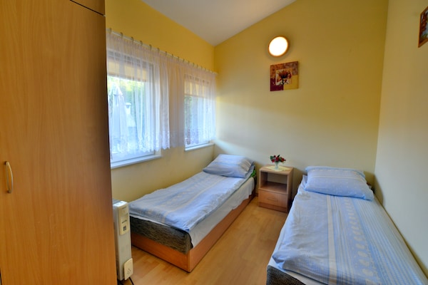 Foto van Huisje bij Rosnowskie Meer met Strand - Vakantiehuis in Rosnowo - BedRoom