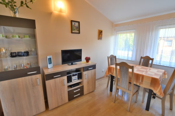 Foto van Huisje bij Rosnowskie Meer met Strand - Vakantiehuis in Rosnowo - DiningRoom