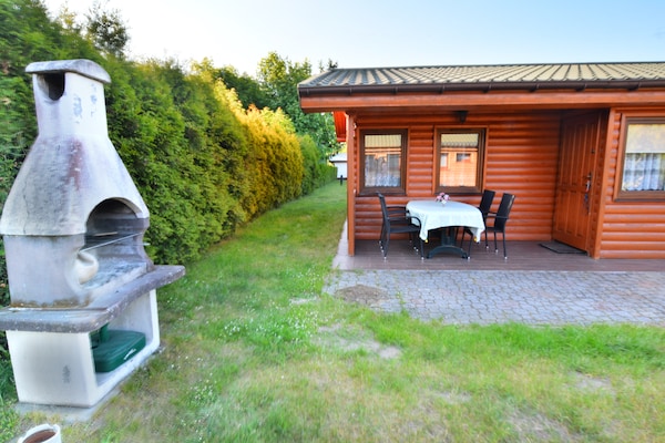 Foto van Huisje bij Rosnowskie Meer met Strand - Vakantiehuis in Rosnowo - ExteriorSummer