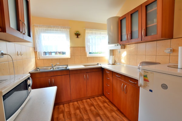 Foto van Huisje bij Rosnowskie Meer met Strand - Vakantiehuis in Rosnowo - Kitchen