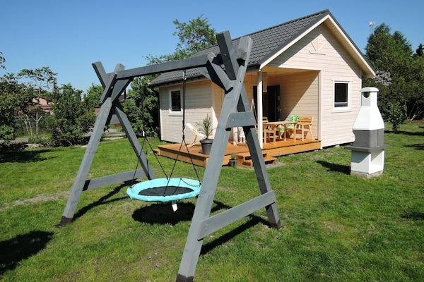 Foto van Bungalow in Kolczewo bij Oostzee - Vakantiehuis in Kolczewo - ExteriorSummer