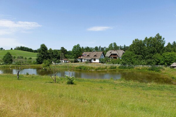 Foto van Appartement, 20 m van het Boruja-meer, Rekowo - Vakantiehuis in Rekowo - ExteriorSummer