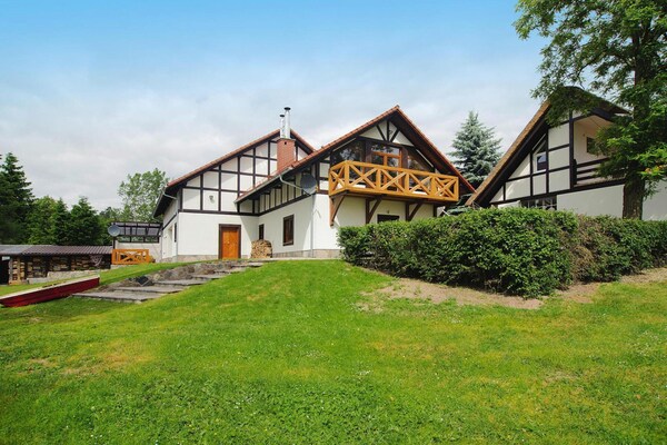 Foto van Appartement, 20 m van het Boruja-meer, Rekowo - Vakantiehuis in Rekowo - ExteriorSummer