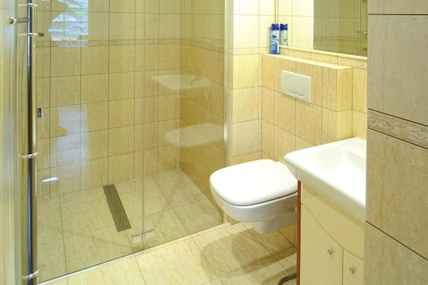 Foto van Appartement, 20 m van het Boruja-meer, Rekowo - Vakantiehuis in Rekowo - BathRoom