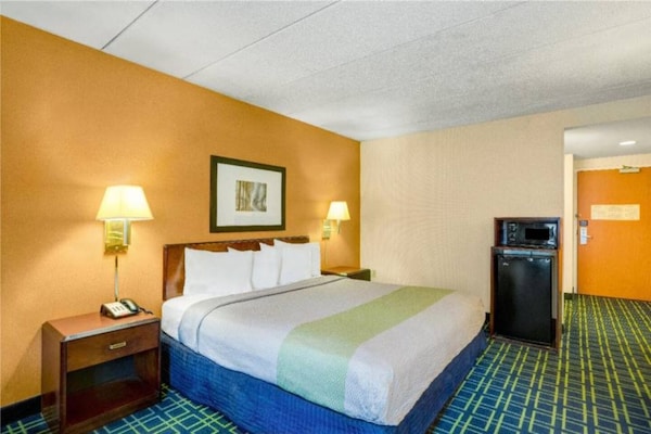 Foto van 1 tweepersoonsbed | Niet-roken - Vakantiehuis in MILFORD - BedRoom