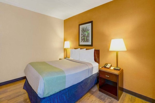 Foto van 1 tweepersoonsbed | Niet-roken - Vakantiehuis in MILFORD - BedRoom
