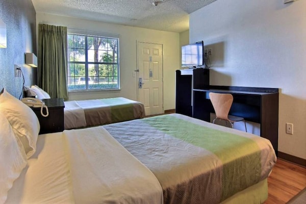 Foto van 1 tweepersoonsbed (queensize) | Rookvrij - Vakantiehuis in Austin TX - BedRoom