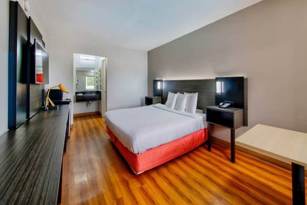 Foto van 1 tweepersoonsbed (queensize) | Rookvrij - Vakantiehuis in Gainesville - BedRoom