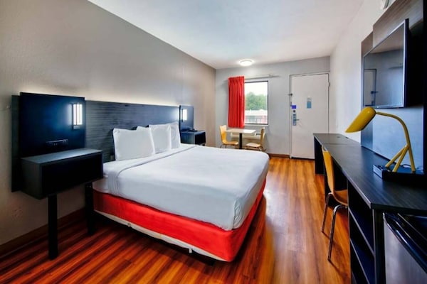 Foto van 1 tweepersoonsbed (queensize) | Rookvrij - Vakantiehuis in Gainesville - BedRoom