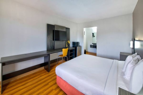 Foto van 1 tweepersoonsbed (queensize) | Rookvrij - Vakantiehuis in Gainesville - BedRoom