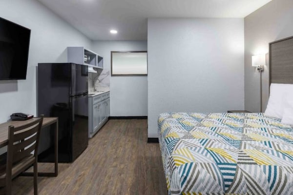 Foto van 1 tweepersoonsbed (queensize) | Rookvrij, Keuken - Vakantiehuis in Hickory - Kitchen