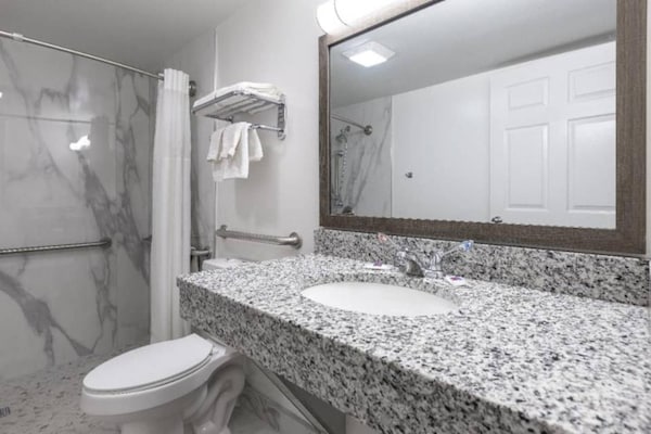 Foto van 2 tweepersoonsbedden | Suite, rookvrij, keuken - Vakantiehuis in Hickory - Facilities
