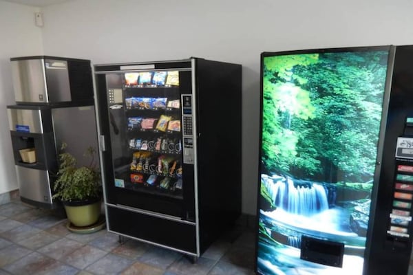 Foto van 2 tweepersoonsbedden | Koelkast - Vakantiehuis in MERRILLVILLE - Facilities