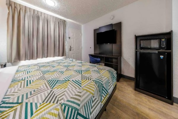 Foto van 1 tweepersoonsbed (queensize) | Roken toegestaan | Fort Worth - BedRoom