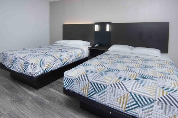 Foto van 2 tweepersoonsbedden (queensize) - Vakantiehuis in Fort Worth TX - BedRoom