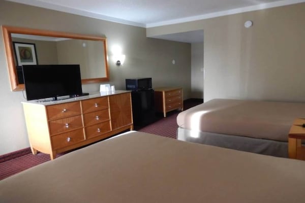 Foto van 2 tweepersoonsbedden (queensize) | Roken toegestaan, koelkast aanwezig - Facilities