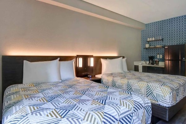 Foto van 2 tweepersoonsbedden | Rookvrij, Keuken - Vakantiehuis in Jacksonville - BedRoom