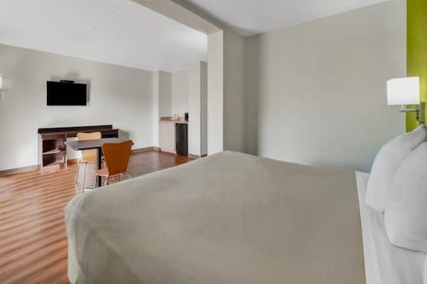 Foto van 1 kingsize bed | Roken toegestaan, koelkast aanwezig - BedRoom