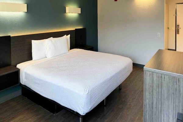 Foto van 1 kingsize bed | Rookvrij, koelkast - Vakantiehuis in Carson - BedRoom