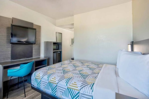 Foto van 1 tweepersoonsbed (queensize) | Roken mogelijk - Vakantiehuis in Russellville - Facilities