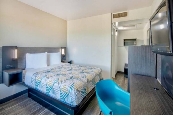 Foto van 1 tweepersoonsbed (queensize) | Roken mogelijk - Vakantiehuis in Russellville - Facilities