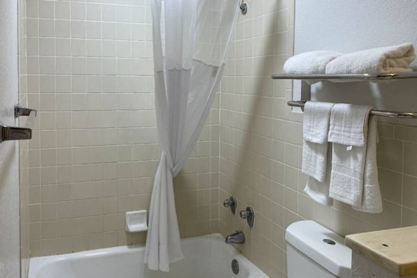 Foto van 1 kingsize bed | Roken toegestaan | Opelika, Alabama - BathRoom