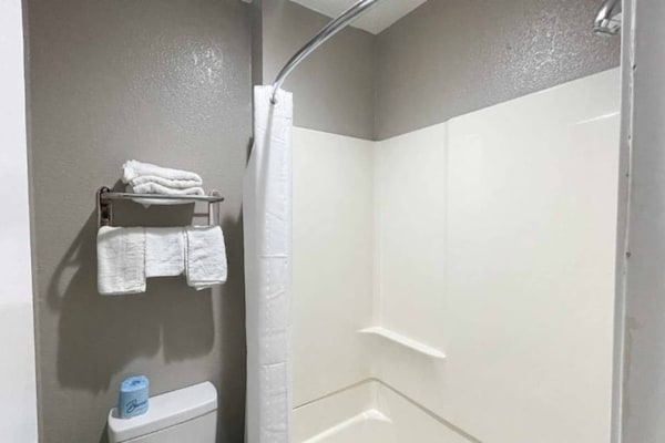 Foto van 2 tweepersoonsbedden | Rookoven, koelkast - Vakantiehuis in Little Rock AR - BathRoom