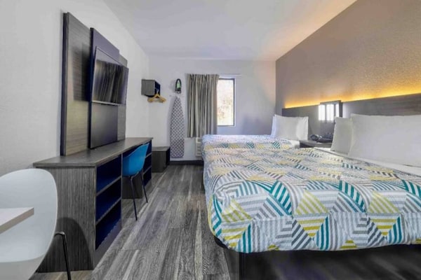 Foto van 2 tweepersoonsbedden | Roken toegestaan, Keuken - Vakantiehuis in Little Rock AR - BedRoom