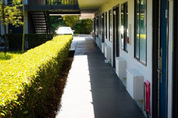 Foto van 1 tweepersoonsbed (Queensize) | Motel 6 Lantana - Vakantiehuis in Lantana - Facilities