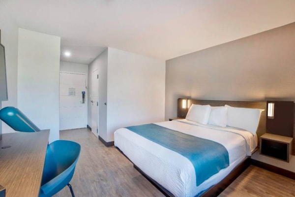Foto van 1 tweepersoonsbed (Queensize) | Toegankelijk voor mindervaliden/Badkuip/Premium/Micfridge - Facilities