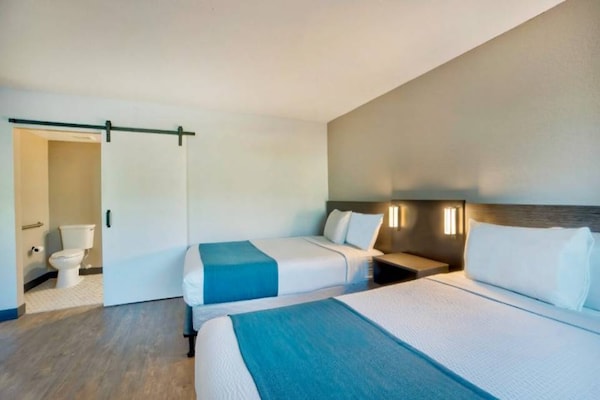 Foto van 2 tweepersoonsbedden | Premium, Micfridge - Vakantiehuis in Fort Lauderdale - Facilities