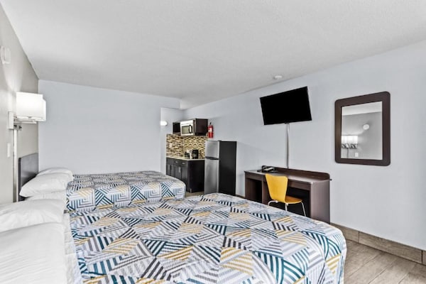 Foto van 2 tweepersoonsbedden | Nsmk, keuken - Vakantiehuis in Wilmington - BedRoom