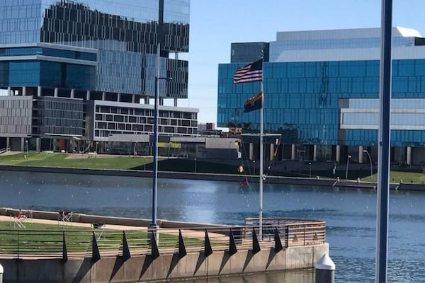 Foto van 1 tweepersoonsbed | Douche conform ADA/RI-normen - Vakantiehuis in Tempe - Facilities