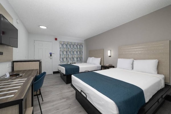 Foto van 2 tweepersoonsbedden | Minikoelkast - Vakantiehuis in Tempe - Facilities
