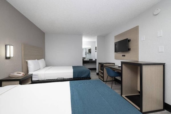 Foto van 2 tweepersoonsbedden | Minikoelkast - Vakantiehuis in Tempe - Facilities
