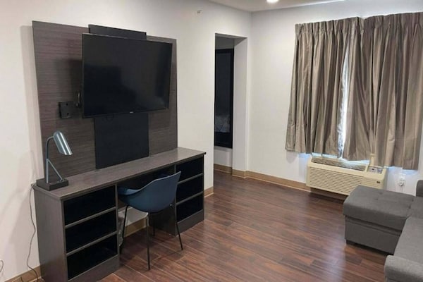 Foto van 2 tweepersoonsbedden | Nsmk, keuken, slaapbank - Vakantiehuis in Peoria IL - Facilities