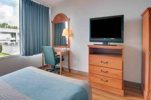 Foto van 1 kingsize bed | Rookvrij - Vakantiehuis in Clarion - BedRoom