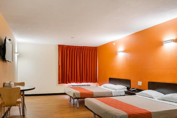 Foto van 2 tweepersoonsbedden (queensize) | Niet roken - Vakantiehuis in New-Orleans - BedRoom