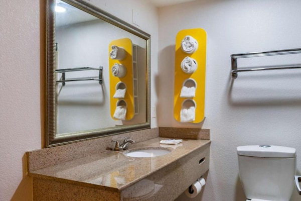 Foto van 2 tweepersoonsbedden (queensize) | Niet roken - Vakantiehuis in New-Orleans - BathRoom